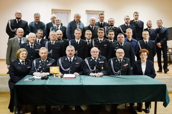 Fałszywy alarm o pożarze ciężarówki w Świętych Laskach