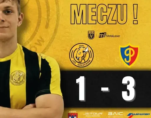 LKS Gołuchów przegrywa z Polonią Chodzież 1:3 w meczu ligowym