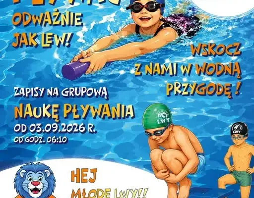 Rusza nabór na grupowe lekcje pływania dla dzieci w Skierniewicach