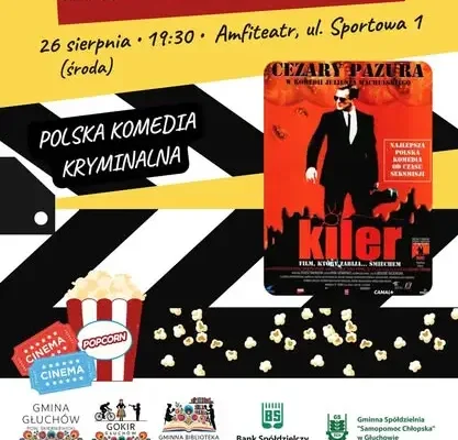 Kino plenerowe w Głuchowie przeniesione na wtorek i środę z powodu pogody
