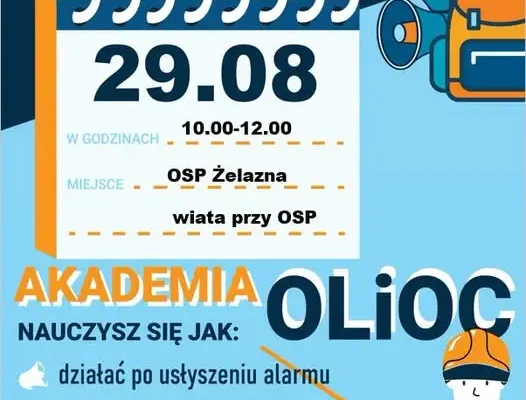Akademia OLiOC w Gminie Skierniewice – naucz się reagować na alarmy