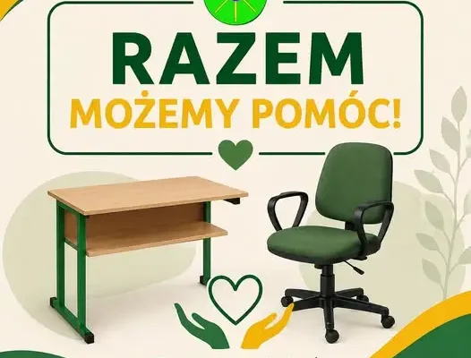 GOPS w Makowie prosi o przekazanie biurka i krzesła dla rodziny