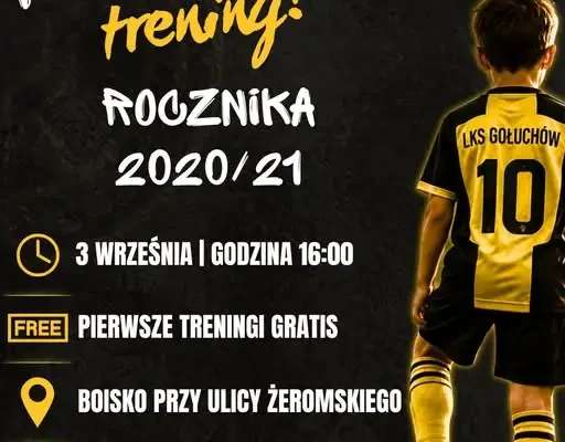 Pierwszy trening SKRZATÓW w przyszłym tygodniu – zapisy u trenera Jakuba Michalaka