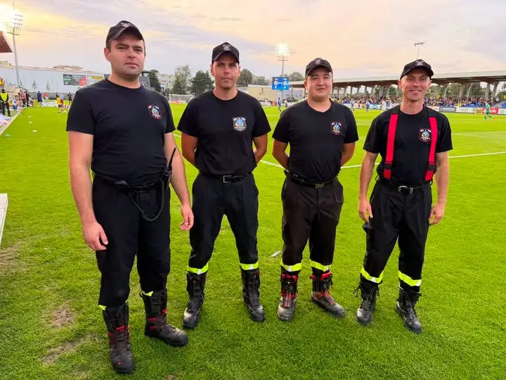 OSP Skierniewice zabezpieczało mecz Unia – Stal Rzeszów
