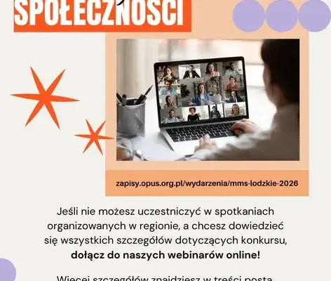 Program grantowy dla NGO w Łódzkiem – startują spotkania informacyjne