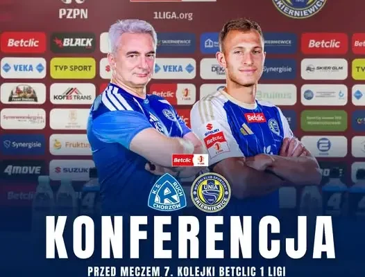 Konferencja prasowa przed meczem Ruch – Unia: akredytacje dla mediów