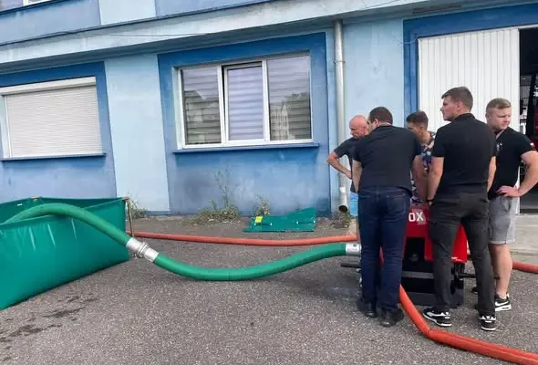 OSP Skierniewice doskonali obsługę pompy Rosenbauer FOX 4