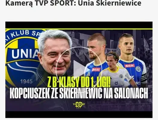 Unia Skierniewice w obiektywie TVP Sport – reportaż o beniaminku Betclic 1 Ligi
