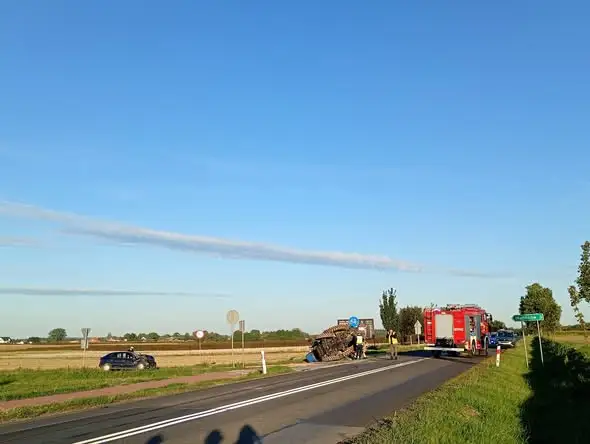 Wypadek w Nowej Trzciannie – interwencja służb