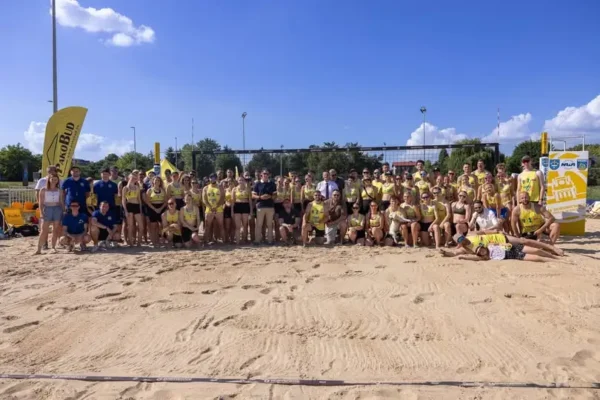Koniec sezonu plażowego nad Zalewem Zadębie w Skierniewicach