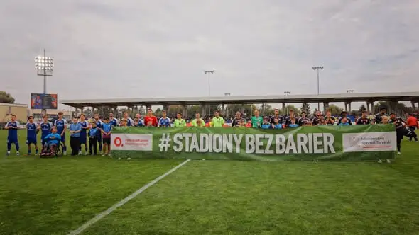 Stadion Miejski w Skierniewicach otwiera się na kibiców z niepełnosprawnościami