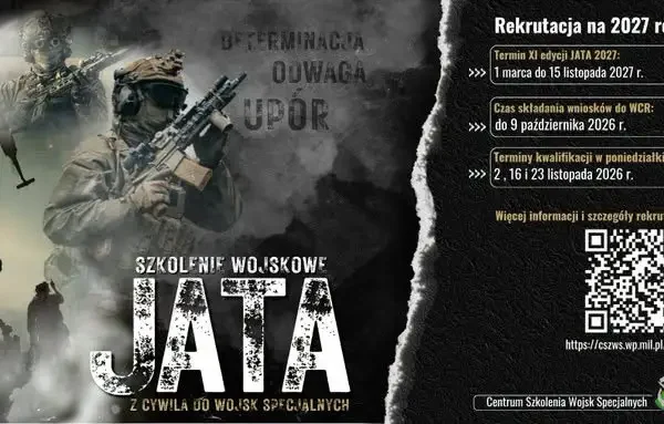 Nowy nabór do Wojsk Specjalnych: rusza szkolenie JATA dla cywilów